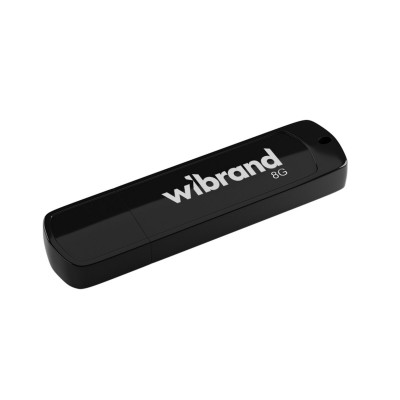 Flash Wibrand USB 2.0 Grizzly 8Gb Black - зображення 1
