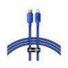 Кабель Baseus Crystal Shine Series Fast Charging Data Cable Type-C to iP 20W 1.2m Blue (Синий)- № 4