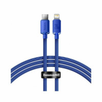 Кабель Baseus Crystal Shine Series Fast Charging Data Cable Type-C to iP 20W 1.2m Blue (Цвет Синий) - фото № 4