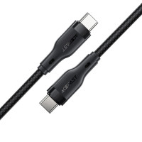 Кабель ACEFAST C8-03 USB-C to USB-C charging data cable Black (Цвет Черный) - фото № 3