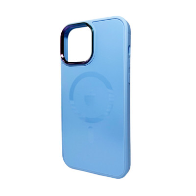 Чохол для смартфона AG Glass Sapphire MagSafe Logo for Apple iPhone 14 Pro Max Sierra Blue (AGSappiP14PMSierra) - изображение 1