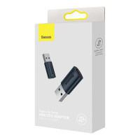 Адаптер Baseus Ingenuity Series Mini OTG Adaptor USB 3.1 to Type-C  Blue (Колір 7073) - фото № 2