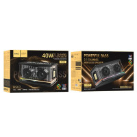 Портативна колонка HOCO BS62 Flash cold energy 2.1 desktop BT speaker Black (Колір 7073) - фото № 2