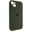 Чохол для смартфона Silicone Full Case AA Camera Protect for Apple iPhone 15 40,Atrovirens - изображение 2