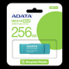 Flash A-DATA USB 3.2 UC310 Eco 256Gb Green - изображение 8