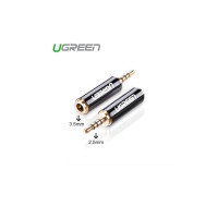 Аудіо адаптер UGREEN 2.5mm Male to 3.5mm Female Adapter(UGR-20501) (Цвет Черный), Атикул k50244 |  купить на VILKI.NET - фото № 1