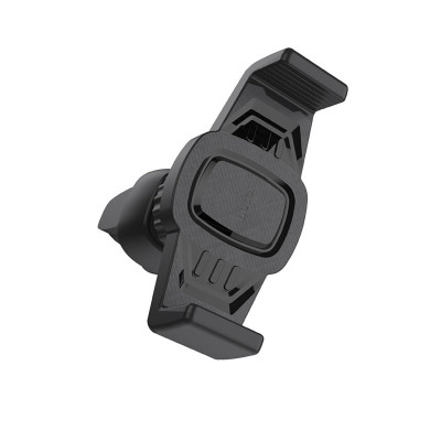 Тримач для мобільного HOCO CA38 Platinum sharp air outlet in-car holder Black (6957531086338) - зображення 1