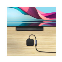 USB-Хаб Baseus Lite Series Ethernet Adapter USB-A to RJ45 LAN Port (100Mbps) Black (Колір 7073) - фото № 7