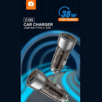 Автомобільний зарядний пристрій WUW-C185 PD20W+QC3.0 black (Цвет Черный) - фото № 3