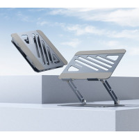 Підставка для ноутбука BOROFONE BH115 Plus Vito metal notebook stand Metal Gray (Колір Metal Gray) - фото № 5