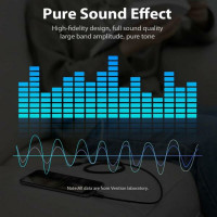 Аудіокабель Vention Cotton Braided 3.5mm Audio Extension Cable 5M Black Metal Type (VAB-B06-B500-M) (Колір Black) - фото № 6