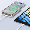 Зовнішній акумулятор UGREEN PB561 10000mAh MIni Magnetic Wireless 20W (Бежевий)- № 4