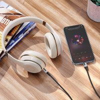 Аудіокабель BOROFONE BL19 Creator digital audio conversion cable iP Black (Колір Черный) - фото № 4