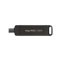 Флеш-накопичувач Patriot USB 3.2 Gen 1 Rage R550 128GB Type-A+C (Колір Черный) - фото № 4