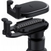 Автотримач для телефона Baseus Stable Gravitational Car Mount Air (Air Outlet Version) Black (7073)- № 6