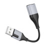 Перехідник BOROFONE BV19 Creator 2-in-1 external sound card for headset USB to 3.5mm Black (Черный)- № 5
