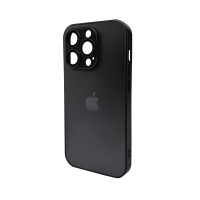 Чохол для смартфона AG Glass Matt Frame Color Logo for Apple iPhone 14 Pro Graphite Black (Цвет Graphite Black), Атикул k41876 |  купить на VILKI.NET - фото № 1