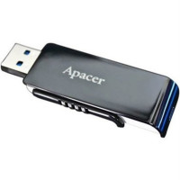 Флеш-накопичувач Apacer USB 3.2 Gen 1 AH350 128Gb Black (Колір Черный) - фото № 3