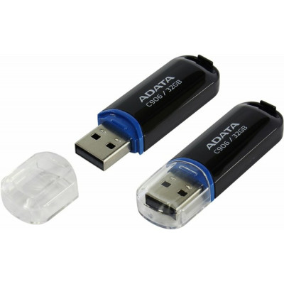 Flash A-DATA USB 2.0 C906 32Gb Black (AC906-32G-RBK) - зображення 2