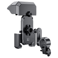 Велотримач для телефона HOCO H31 Wild Wolf bicycle motorcycle universal holder Black (Колір Black) - фото № 4