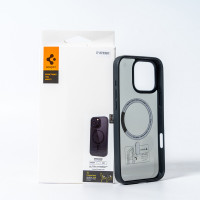 Чохол для смартфона Spigen AAA Magnetic Color for Apple iPhone 13 Pro Max All Black (Цвет All Black) - фото № 3
