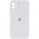 Чохол для смартфона Silicone Full Case AA Camera Protect for Apple iPhone 12 8,White