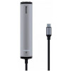 USB-хаб Baseus mechanical eye Six-in-one smart HUB docking station (Type-C to PD of HDMIUSB3.03RJ45 (Space Gray)- № 3