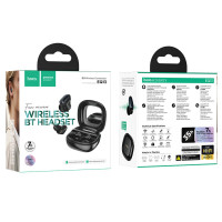 Навушники HOCO EQ13 Fun true wireless BT headset Black (Цвет 7073) - фото № 4
