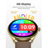 Смарт-годинник HOCO Y22 AMOLED Smart sports watch(call version) Black (Black)- № 6