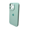 Чохол для смартфона Silicone Full Case AA Camera Protect for Apple iPhone 16 Pro 48,Sky Blue (Sky-Blue)- № 4