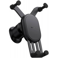 Автотримач для телефона Baseus Stable Gravitational Car Mount Air (Air Outlet Version) Black