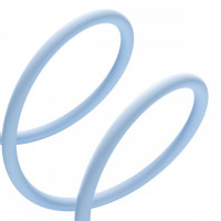Кабель Baseus Jelly Liquid Silica Gel Fast Charging Data Cable Type-C to iP 20W 2m Blue (Колір Синий) - фото № 5
