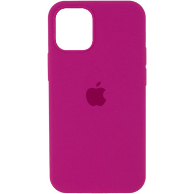 Чохол для смартфона Silicone Full Case AA Open Cam for Apple iPhone 12 32,Dragon Fruit - изображение 1