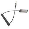 Bluetooth-ресивер HOCO E78 Benefit car AUX BT receiver with cable Black Metal Gray - зображення 2