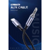 Кабель UGREEN AV143 Round USB-C Audio Cable 3.5mm M/M Aluminum Shell 1m (Deep Gray)(UGR-30633) - изображение 5