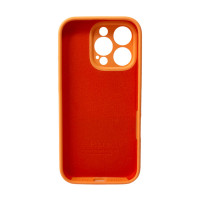 Чохол для смартфона Silicone Full Case AA Camera Protect for Apple iPhone 16 Pro Max 34,Papaya (Колір Papaya) - фото № 3