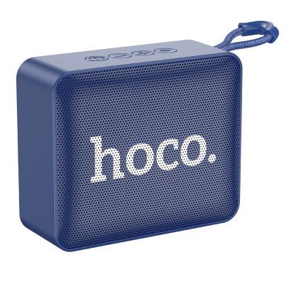 Портативна колонка HOCO BS51 Gold brick sports BT speaker Navy Blue (6931474780782) - зображення 1