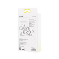 Автотримач для телефона Baseus Small Ears Magnetic Air Outlet Type Black (Колір 7073) - фото № 7