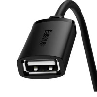 Кабель-подовжувач Baseus AirJoy Series USB2.0 Extension Cable 0.5m Cluster Black (Колір Black) - фото № 4