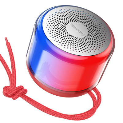Портативна колонка BOROFONE BR28 Joyful sports BT speaker Red (BR28R) - зображення 1
