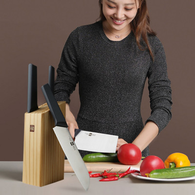 Набір кухонних ножів Xiaomi HuoHou 4 pcs - зображення 4