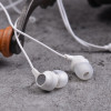Навушники BOROFONE BM28 Tender sound universal earphones with mic White (BM28W) - зображення 2