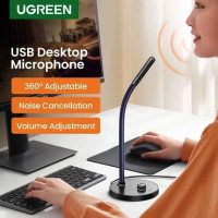Настільний мікрофон UGREEN CM564 Desktop USB Microphone(UGR-90416) (Колір Черный) - фото № 3