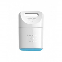 Flash SiliconPower USB 2.0 Touch T06 16Gb White