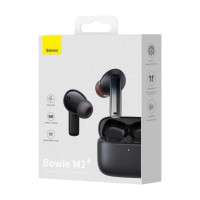 Бездротові навушники Baseus True Wireless Earphones Bowie M2+ Black  - фото № 2