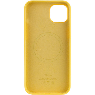 Чохол для смартфона Silicone Full Case AAA MagSafe IC for iPhone 14 Pro Max Sunglow - зображення 2