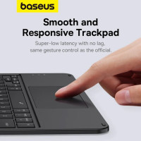 Клавіатура Baseus Brilliance Series Magnetic Keyboard Case for Pad (2019/2020/2021) 10.2″ Cluster Black (with Simple Series Type-C Cable)  - фото № 6