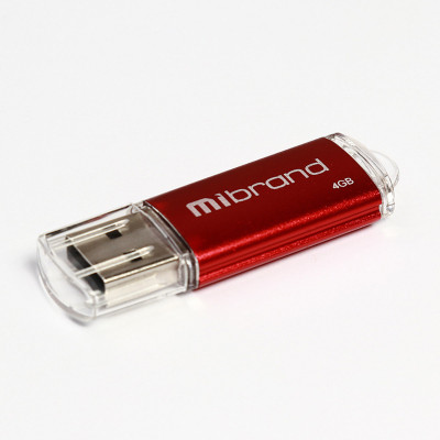 Flash Mibrand USB 2.0 Cougar 4Gb Red - изображение 1