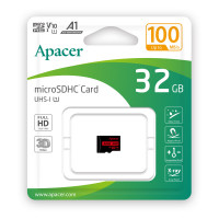 Карта пам'яті microSDHC (UHS-1) Apacer 32Gb class 10 V10 A1 R100MB/s  - фото № 2