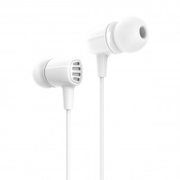 Навушники BOROFONE BM43 Remy universal earphones with mic White